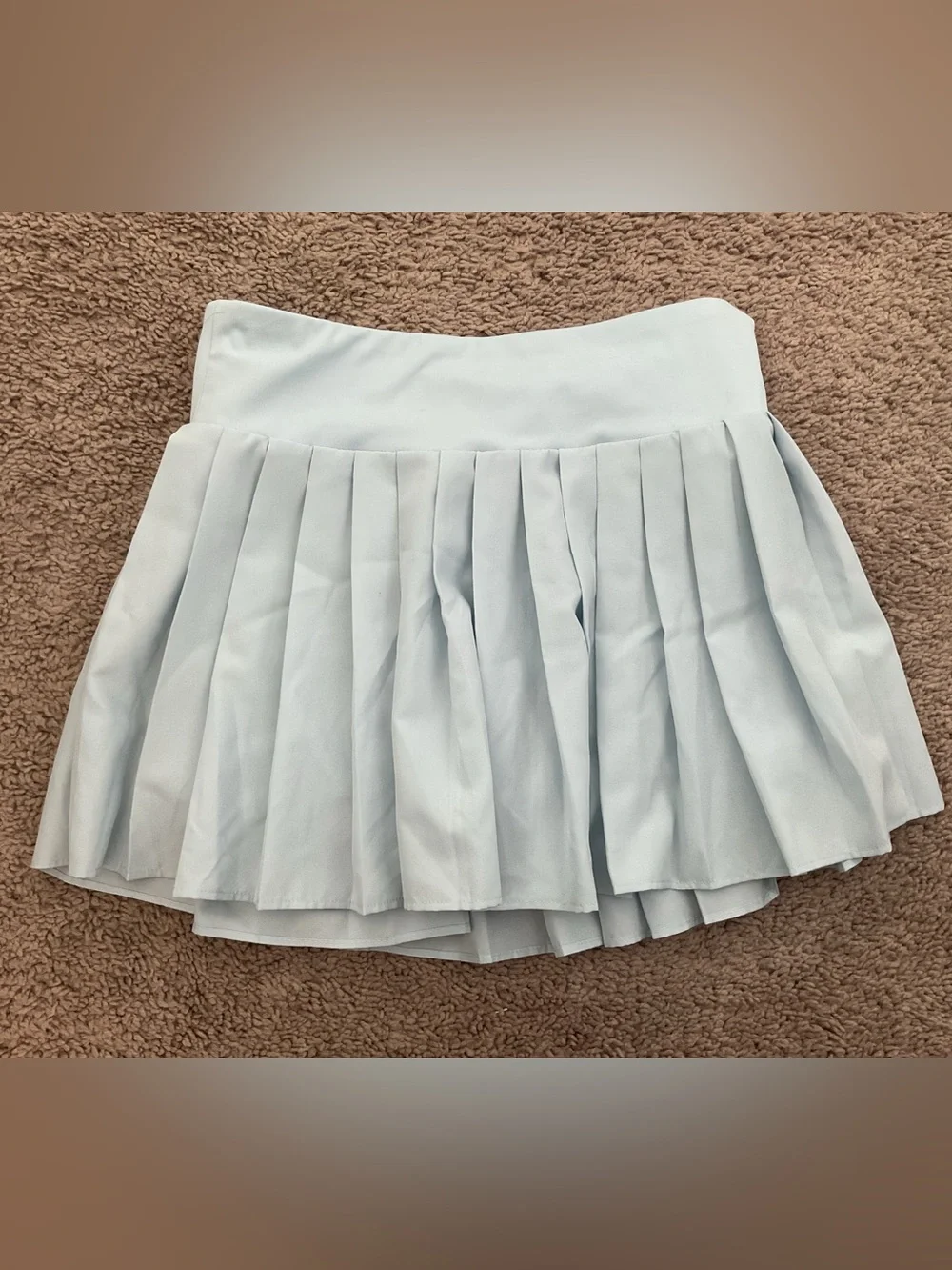 Old Navy Light Blue Pleated Skirt